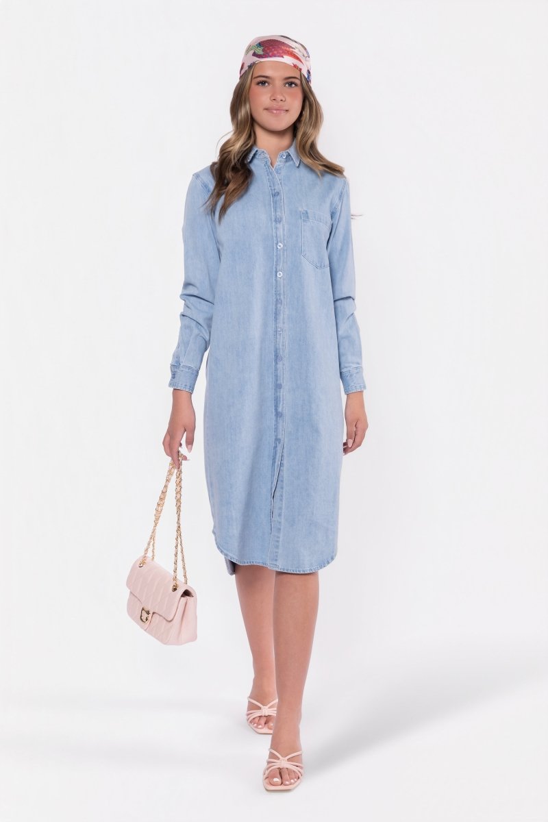 Bonnie Dress 42" (Blue)