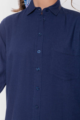 Bonnie Dress 42" (Navy)