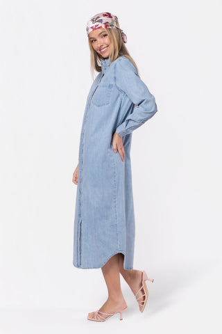 Bonnie Dress 49" (Blue)