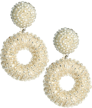 Bonnie Fabric Earring - Glamourous Grace