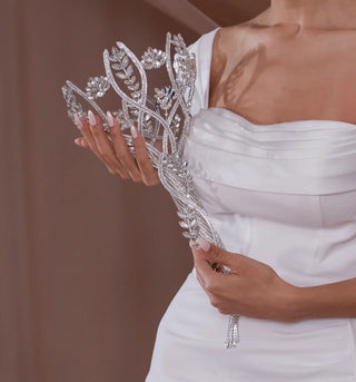Bride Bouquet Holder, Wedding Accessories - Glamourous Grace