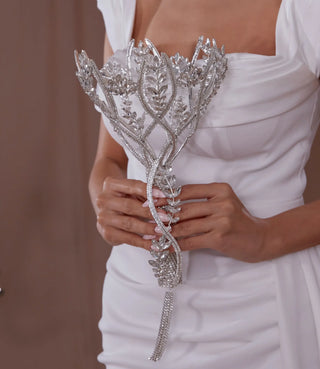 Bride Bouquet Holder, Wedding Accessories - Glamourous Grace