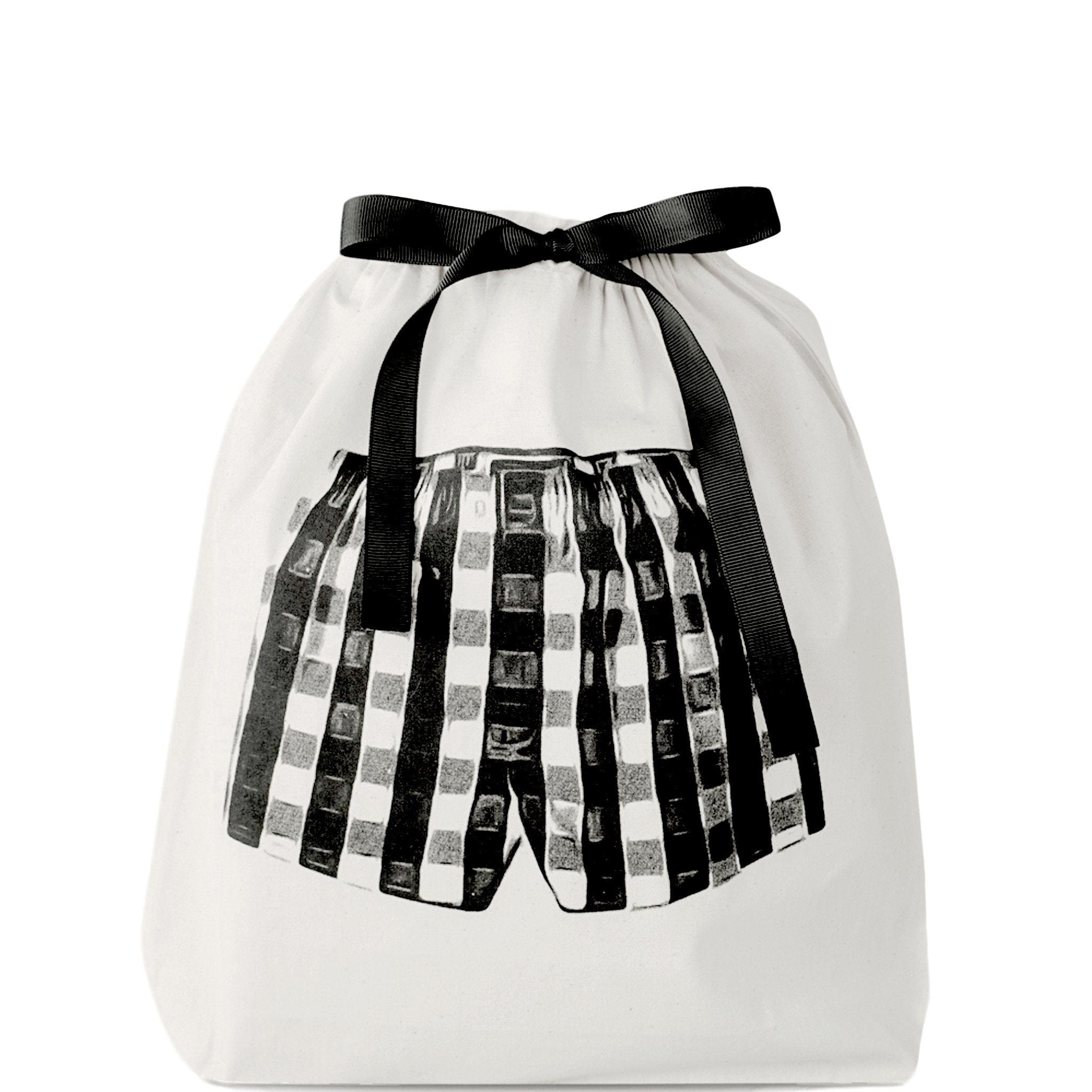 Boxer Shorts Bag – Cream - Glamourous Grace