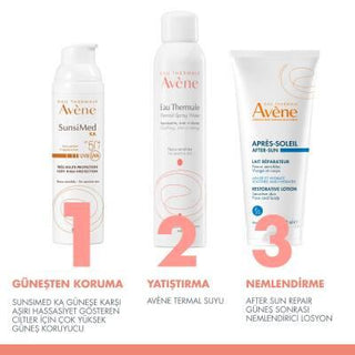 Avene Sunsimed KA High Protection Sunscreen SPF 50+ for Sensitive Skin - Water-Resistant, Non-Whitening, Soothing Avène Thermal Water - 2.71 fl oz - Glamourous Grace