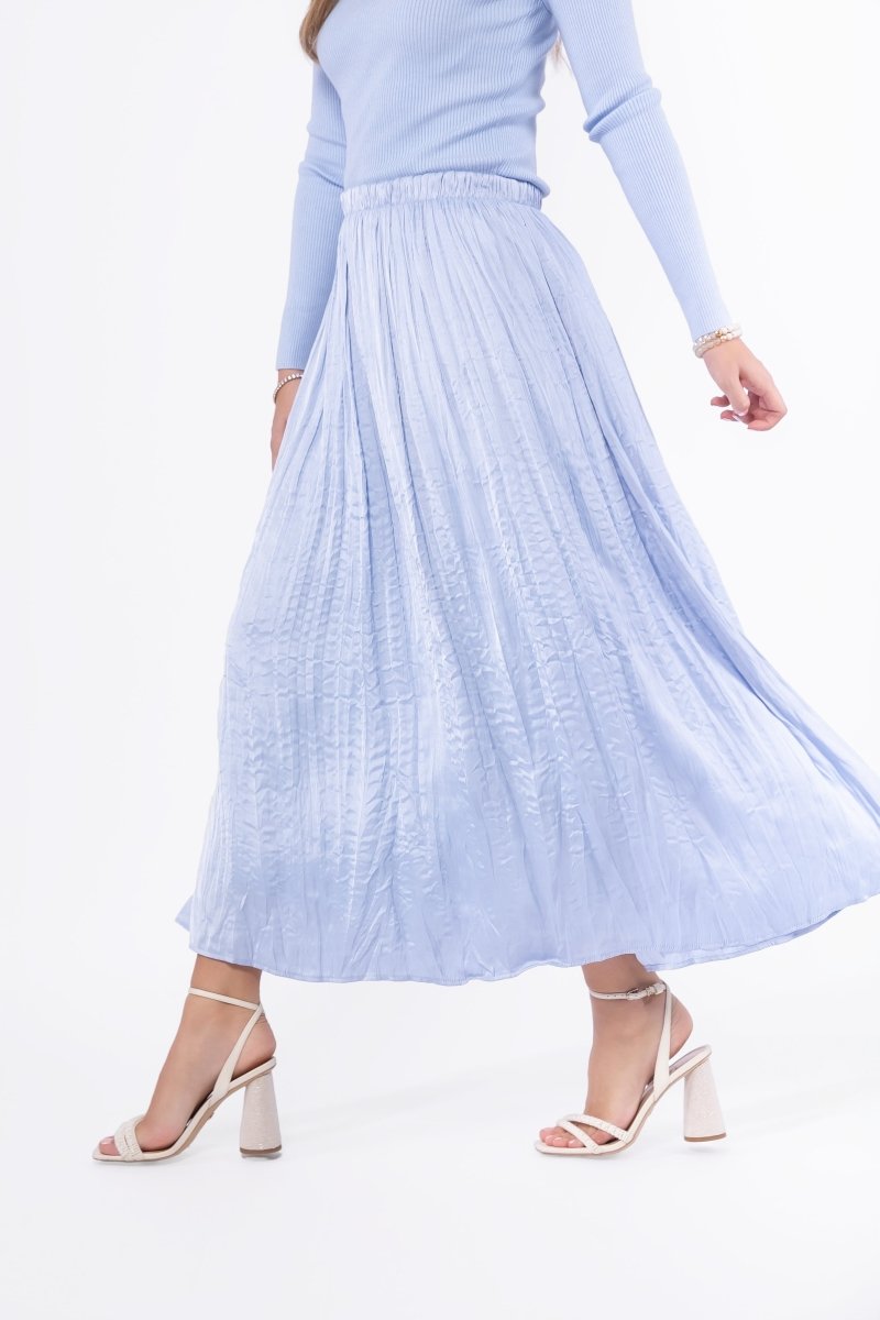 Bria Skirt (Light Blue) - Glamourous Grace
