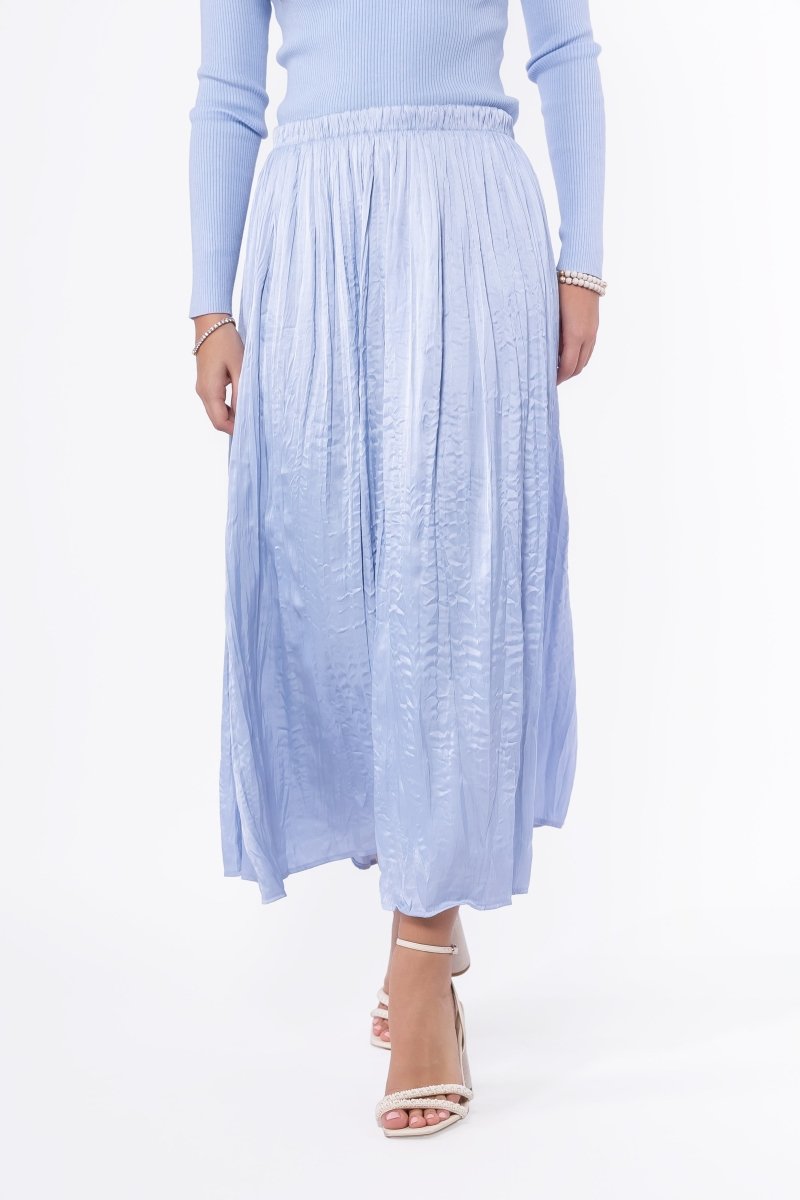 Bria Skirt (Light Blue) - Glamourous Grace