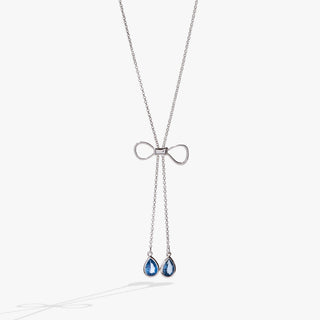 Bow Adjustable Slider Necklace