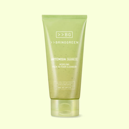 BRINGGREEN Artemisia Calming EX Modeling Pack to Foam Cleanser 120ml - Glamourous Grace