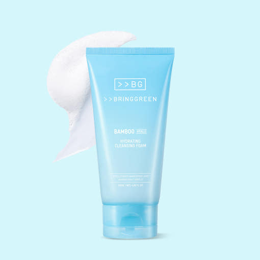 BRINGGREEN Bamboo Hyalu Hydrating Cleansing Foam 120ml - Glamourous Grace
