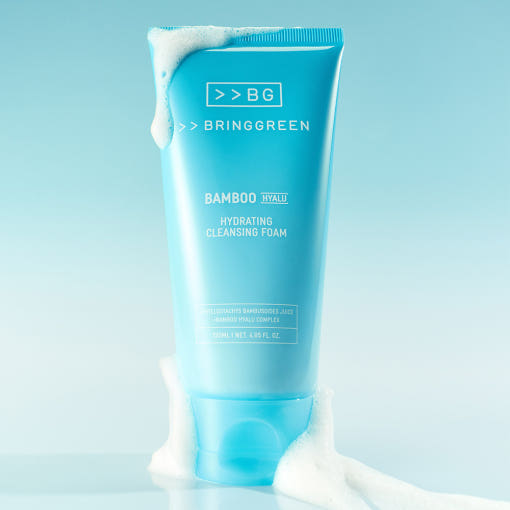BRINGGREEN Bamboo Hyalu Hydrating Cleansing Foam 120ml - Glamourous Grace