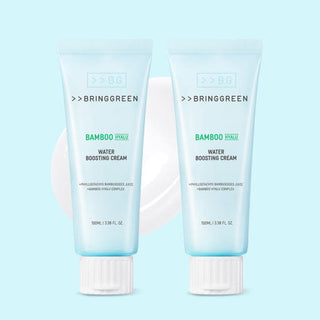 BRINGGREEN Bamboo Hyalu Water Boosting Cream 100ml + 100ml [Double SET]