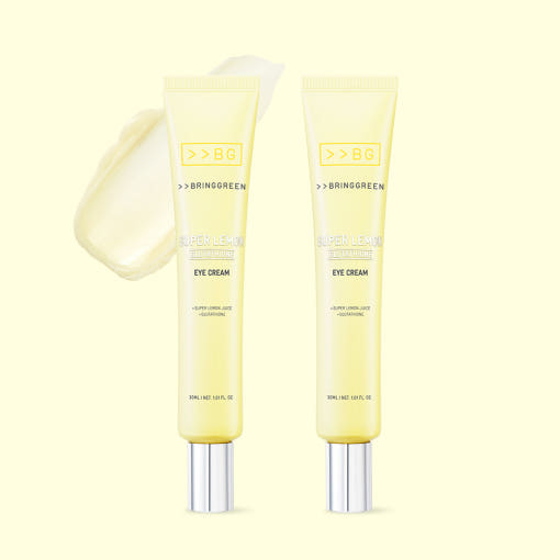 BRINGGREEN Super Lemon Glutathione Eye Cream Double Pack (30ml+30ml) - Glamourous Grace