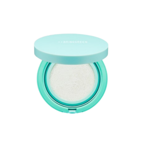 BRINGGREEN Tea Tree Cica Tone Up Sun Cushion SPF50+ PA++++ 15g - Glamourous Grace