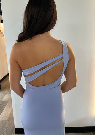 Britt Maxi Dress - Teal - One Shoulder Dress - Glamourous Grace