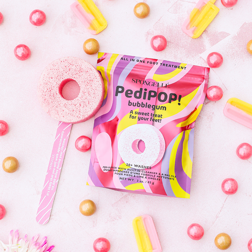 Bubblegum | PediPOP! Pedi Buffer & Nail File - Glamourous Grace