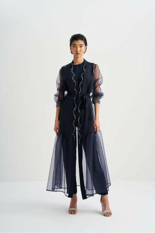 Open Front Overlay Abaya - kimono style Muslim dress for women, Ramadan, stylish, modest - Glamourous Grace