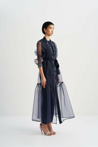 Open Front Overlay Abaya - kimono style Muslim dress for women, Ramadan, stylish, modest - Glamourous Grace