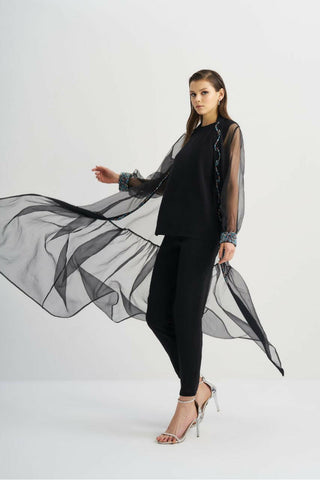 Open Front Overlay Abaya - kimono style Muslim dress for women, Ramadan, stylish, modest - Glamourous Grace