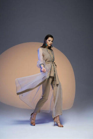 Open Front Overlay Abaya - kimono style Muslim dress for women, Ramadan, stylish, modest - Glamourous Grace