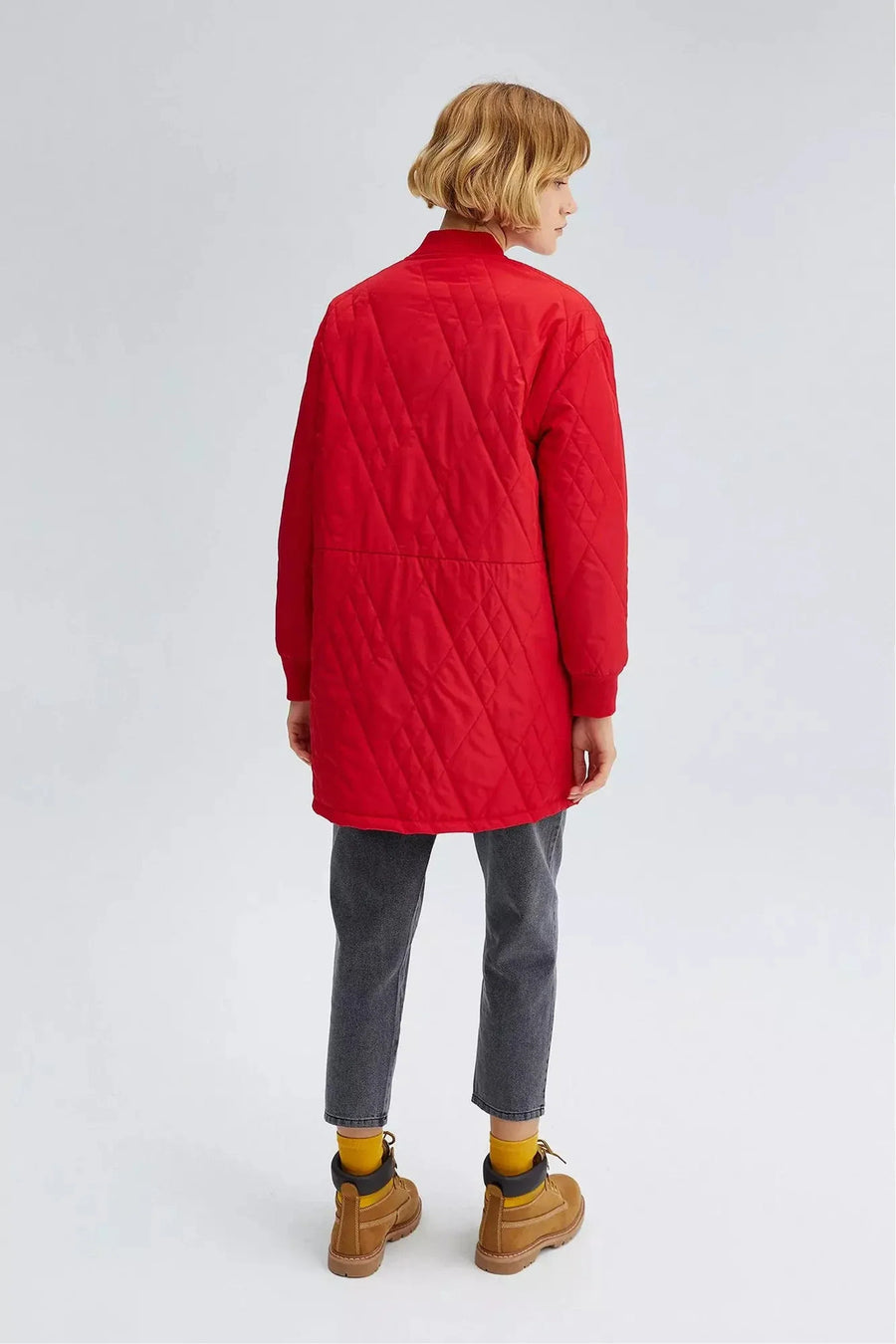 Quilted Ribbed Jacket - Glamourous Grace