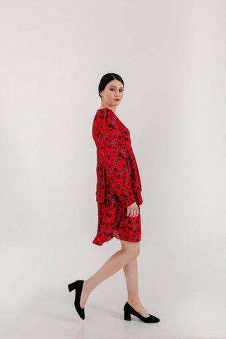 Arti Baby-Doll Zara Maxi Dress with Long Sleeves - Glamourous Grace