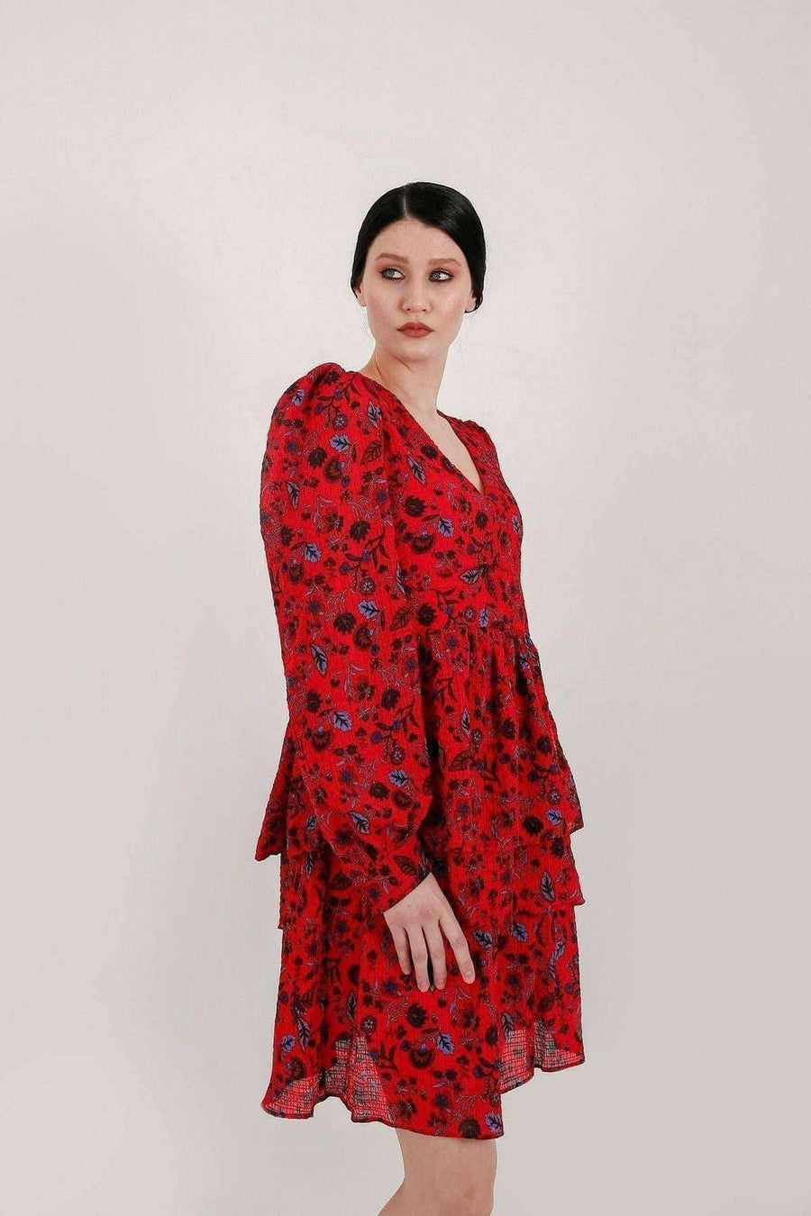 Arti Baby-Doll Zara Maxi Dress with Long Sleeves - Glamourous Grace