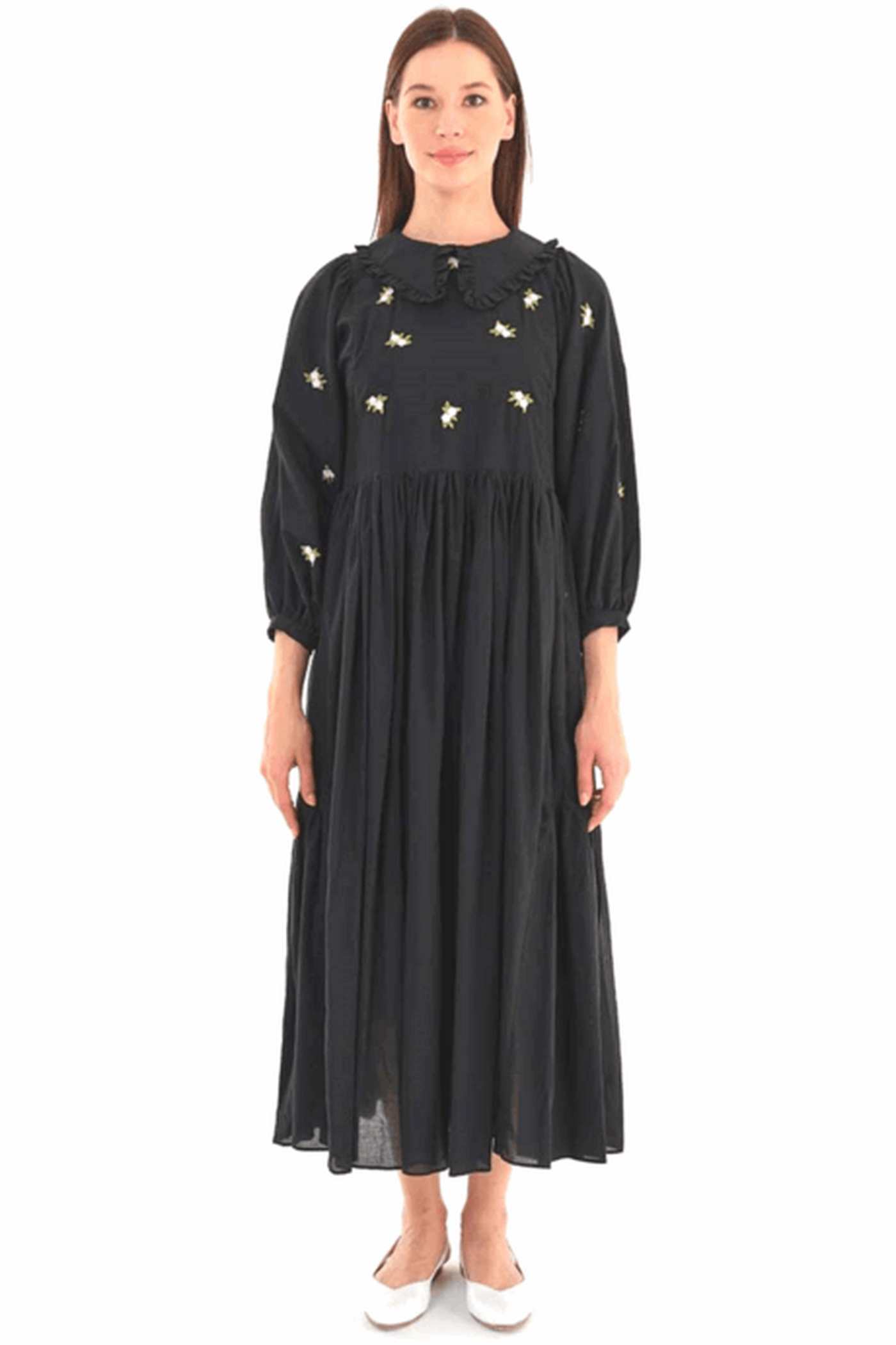 Evelyn Bohemian Summer Dress in 100% Cotton - Glamourous Grace