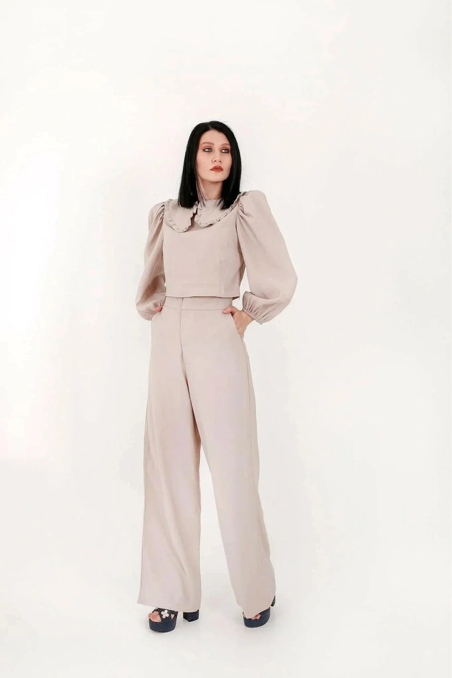 Pants Set by BY Baano - Trendy Dress Ensemble for Fashionable Women - Glamourous Grace