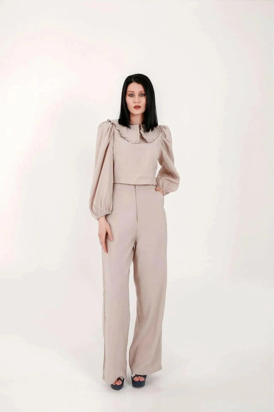 Pants Set by BY Baano - Trendy Dress Ensemble for Fashionable Women - Glamourous Grace