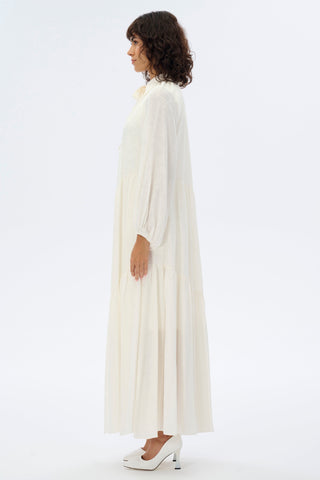 BABY COLLAR OVERSIZED DRESS: The Perfect Blend of Elegance and Comfort - Glamourous Grace