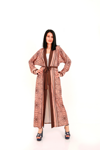 Sasha Japanese Inspired Open Front Kimono - Glamourous Grace