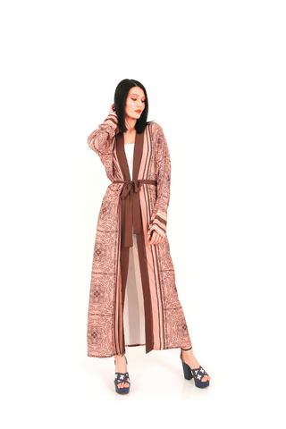 Sasha Japanese Inspired Open Front Kimono - Glamourous Grace