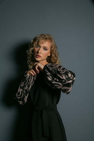 Aliyah maxi modest dress Abaya - Moroccan Design - Glamourous Grace