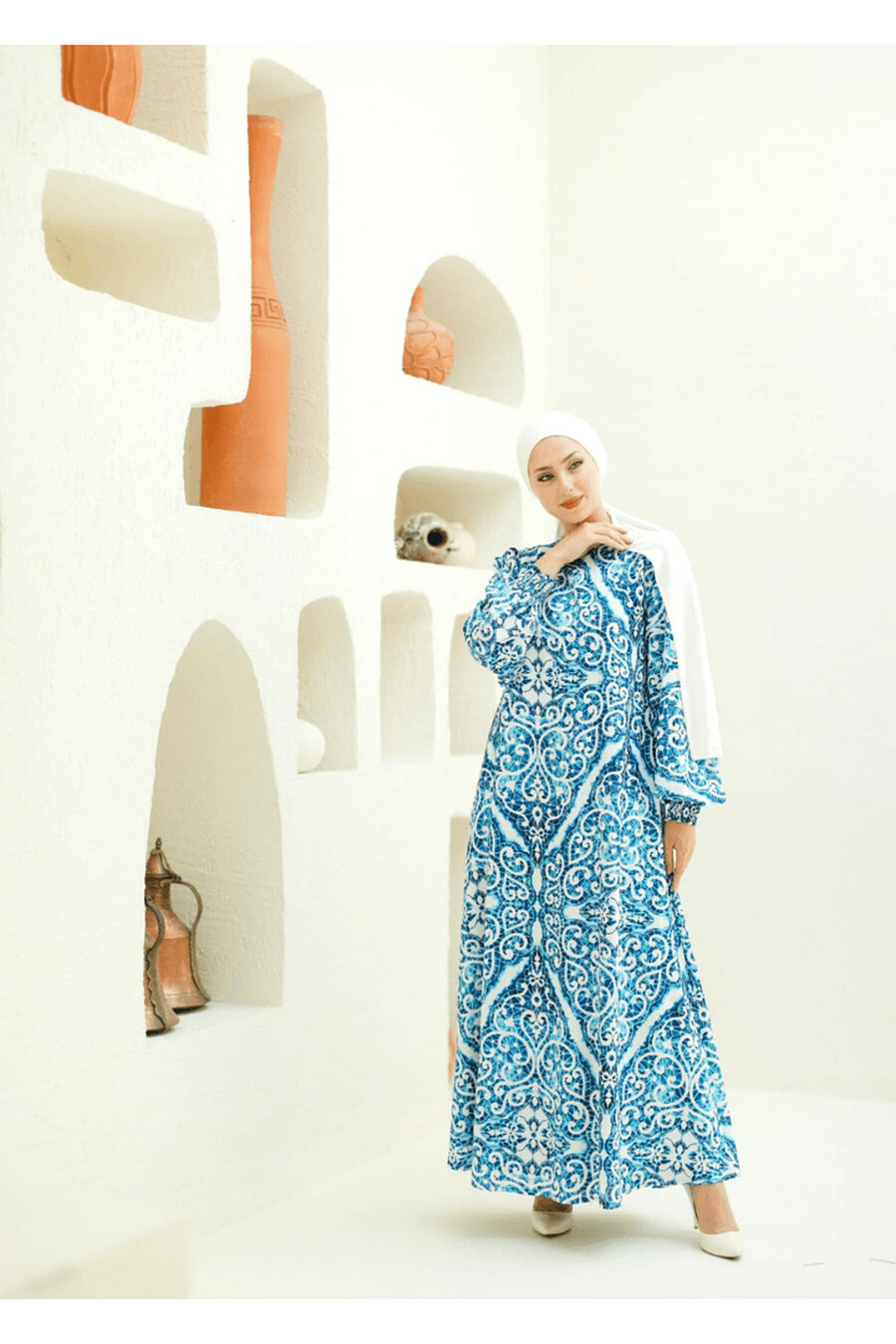 Blossom Mosaic Zeynep Maxi Dress - Glamourous Grace