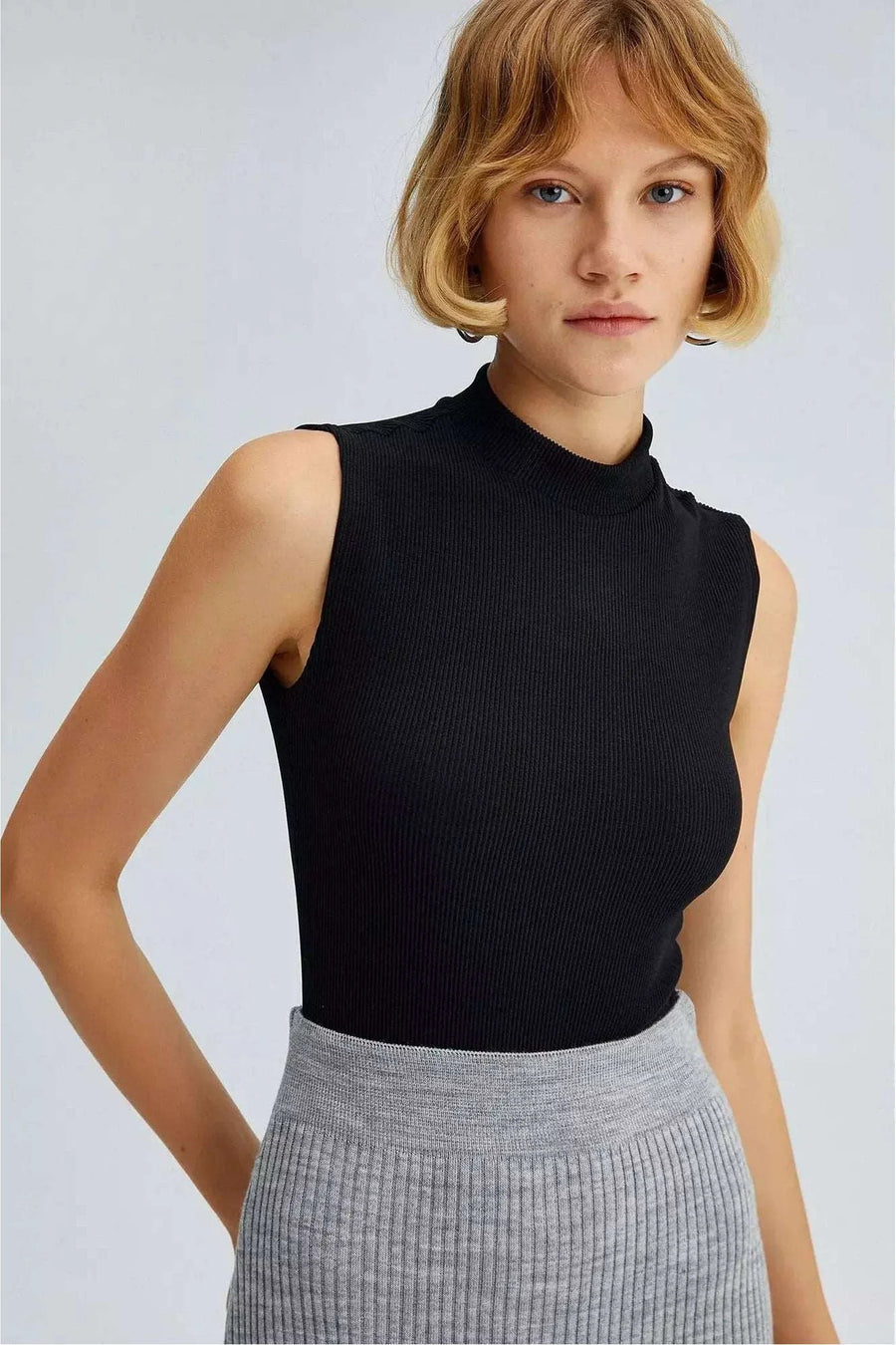 Knit Skirt - In Stripes - Glamourous Grace