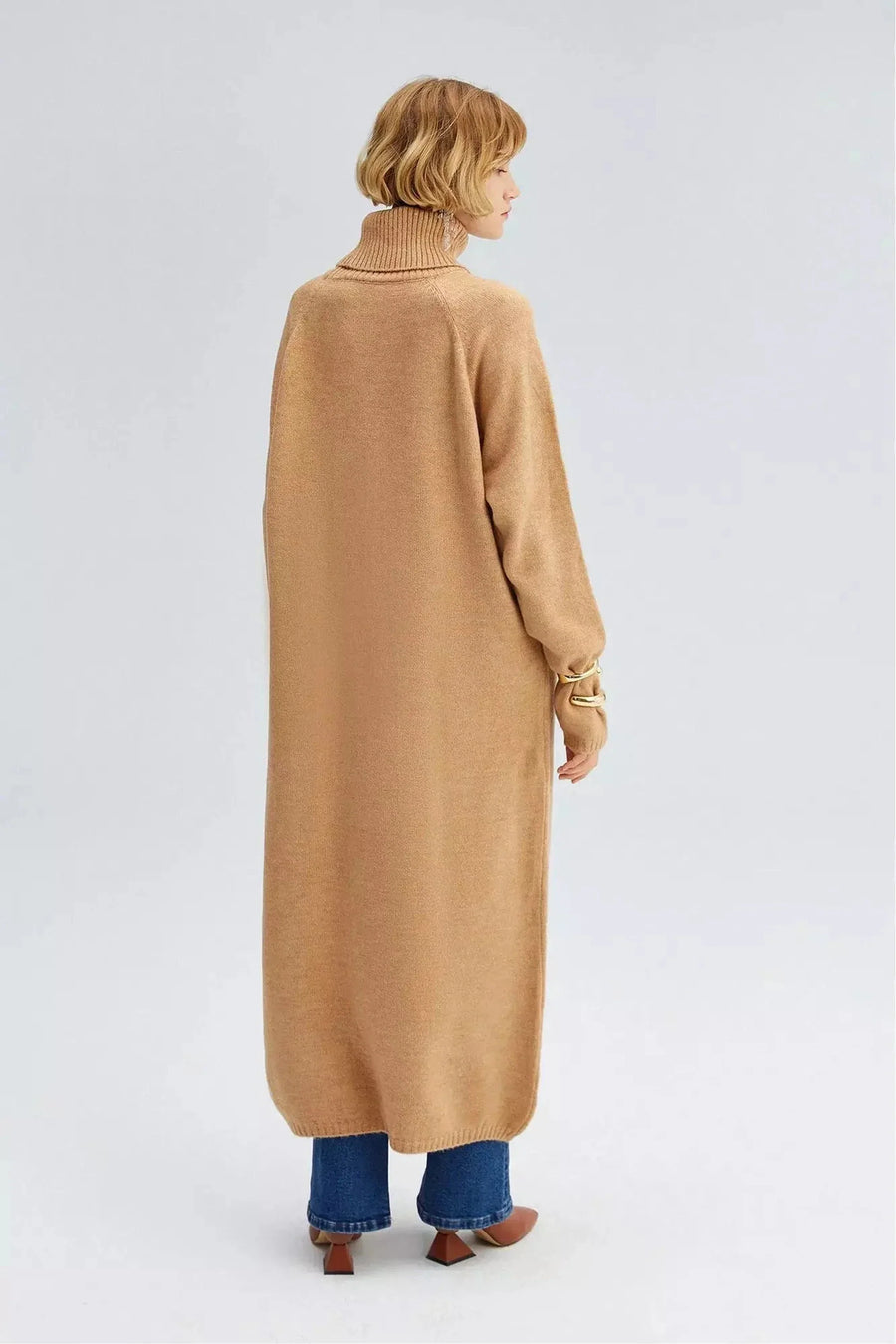 Side Split Knit Tunic - Glamourous Grace