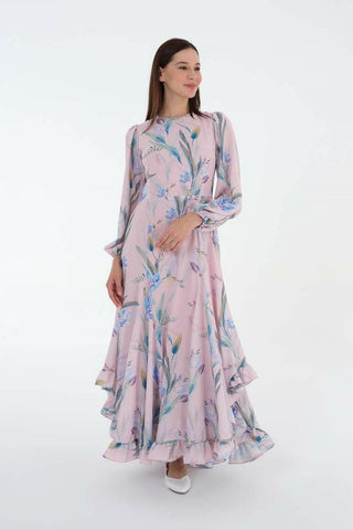 ByBaano Freya Dress, a stylish modest summer dress with flowy fabric and elegant design, perfect for warm weather occasions.