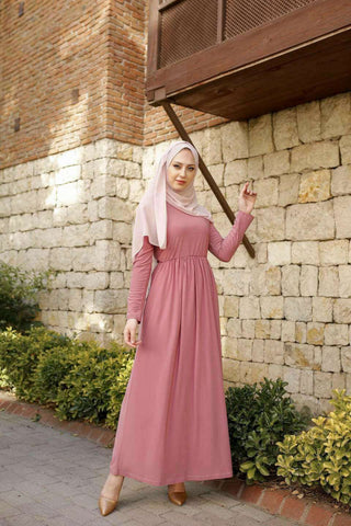 ByBaano Joanna Maxi Dress with side pocket, flowy fabric, sleeveless design, and elegant style for casual or summer wear.