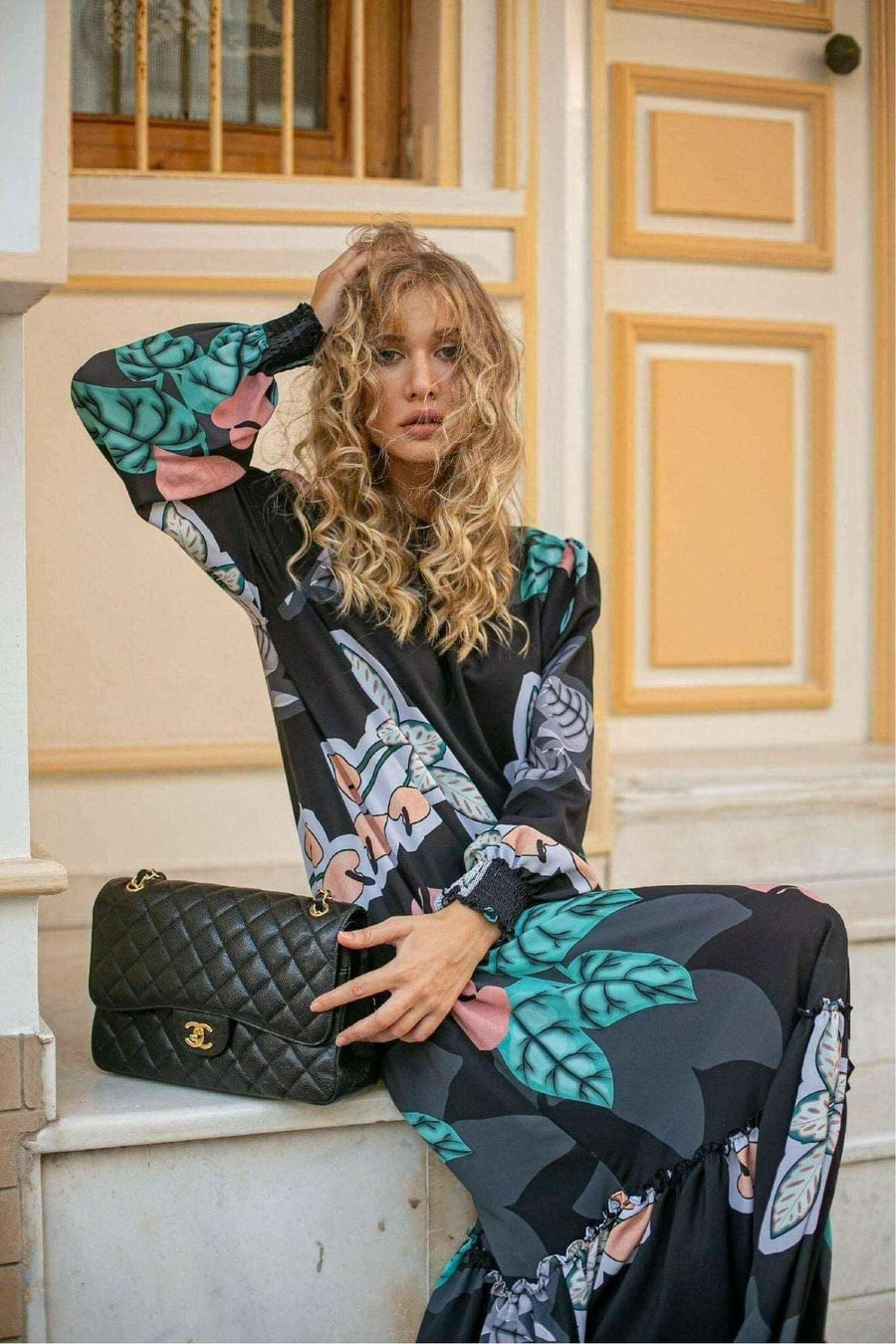 Emilia Long Maxi with Long Sleeves - Glamourous Grace