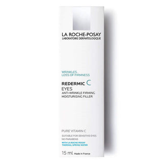 La Roche Posay Redermic C Yeux Anti-Aging Eye Cream with Vitamin C & Hyaluronic Acid - 15ml - Glamourous Grace