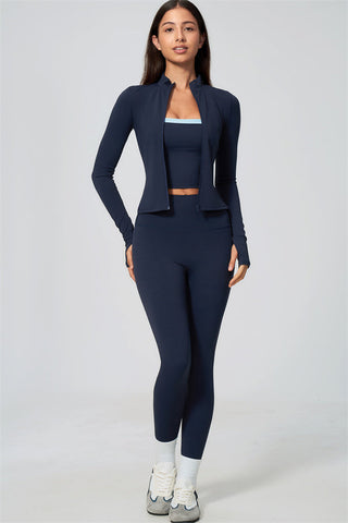 The Seraphine Jacket Tank Top Leggings 3-Piece Set