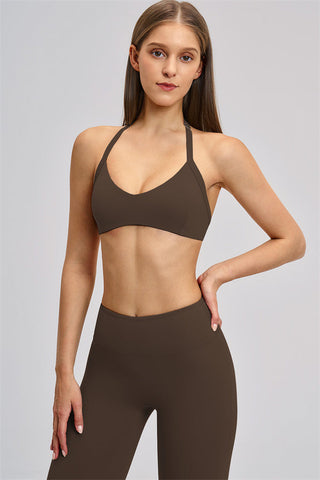 The Zestful Sports Bra Flared Leggings 2-Piece Set