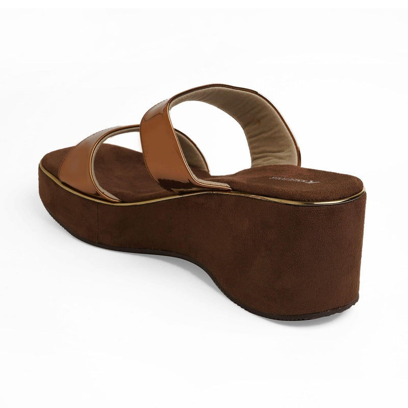 Serene - Bronz Wedges - Glamourous Grace