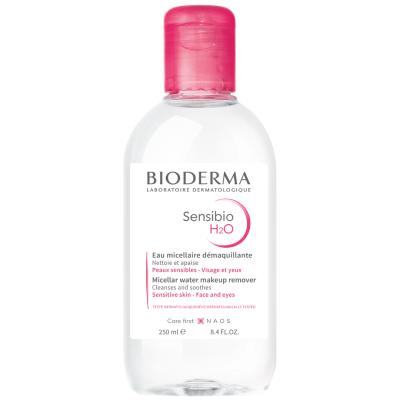 Bioderma Sensibio H2O Micellar Water for Sensitive Skin - Gentle Makeup Remover & Cleanser, Hypoallergenic & Dermatologically Tested - Glamourous Grace