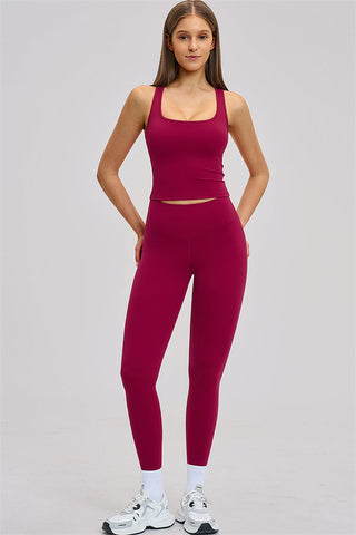 The Dynamic New Crop Top Leggings 2-Piece Set