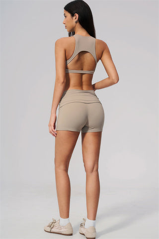The Twirl Open Back Sports Bra
