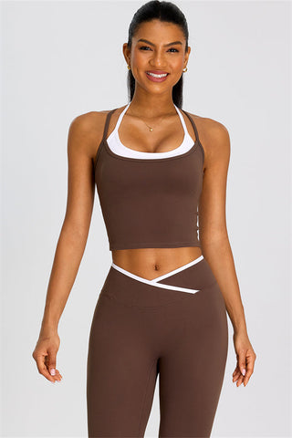 The Dwell Crop Top Leggings 2-Piece Set