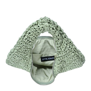 Solea Straw Clutch Bag