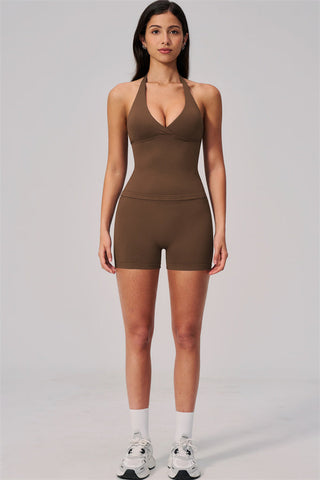 The Align V-Halter Top Shorts 2-Piece Set
