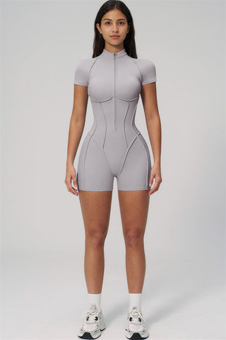 The Anew Zipper Romper
